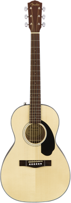 Fender, CP-60S Parlor, Walnut Fingerboard, Natural