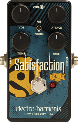 ELECTRO-HARMONIX, NANO SATISFACTION PLUS, fuzz
