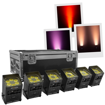 Evolite, Projecteur Archi à Led IP-BOX 6X15W PACK