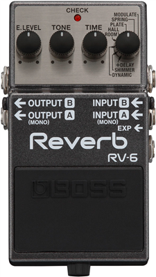 Pédale d'effet Boss RV-6 Reverb