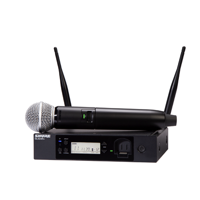 Shure, GLXD récepteur simple rackable & SM58 - Z4