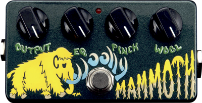ZVEX EFFECTS, WOOLLY MAMMOTH W/LED, fuzz