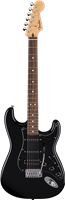 Fender, Standard Stratocaster® HSS, Laurel Fingerboard, Black Pickguard, Black