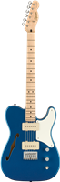 Squier, Paranormal Cabronita Telecaster Thinline 2 tons Lake Placid Blue