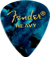 Fender Médiator 351 Shape, Ocean Turquoise, Heavy (12)