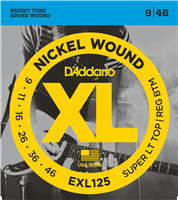 Cordes Electrique D'Addario EXL125 - 09 - 46