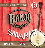 Savarez, Cordes Banjo 5 cordes 10-12-13-20-10