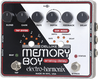 ELECTRO-HARMONIX, DELUXE MEMORY BOY, délai
