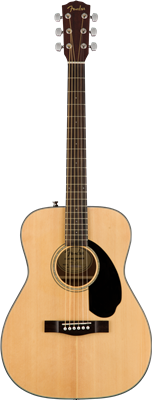 Fender, CC-60S Concert, Walnut Fingerboard, Natural