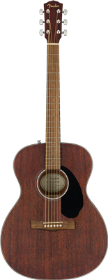 Fender, CC-60S Concert All Mahogany, Walnut Fingerboard, Natural