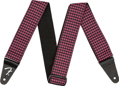 Fender Houndstooth Strap, Pink