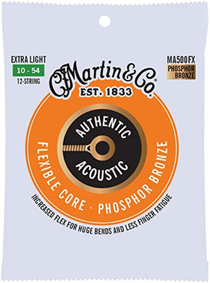 Jeu de 12 cordes Acoustique Martin CMA MA500FX