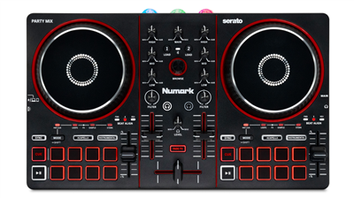 Numark, Contrôleur PARTYMIX3 2 voies, 3 leds, USB-C