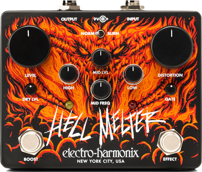 ELECTRO-HARMONIX, HELL MELTER, distorsion