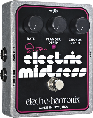 ELECTRO-HARMONIX, STEREO ELECTRIC MISTRESS, flanger