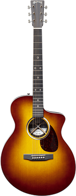 Martin, Guitare électro-acoustique SC-13E-SPECIAL-BURST