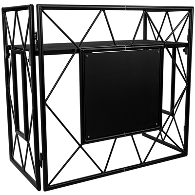 Plugger Stand DJ Tubulaire Event Stage Noir