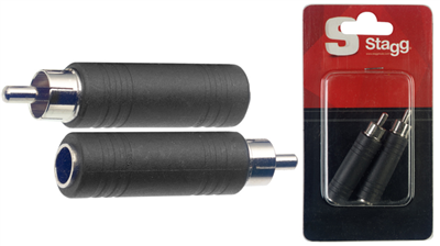 Adaptateur JACK fem./ RCA mâle- 2 pcs sous blister