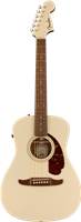 Fender, Malibu Player, Walnut Fingerboard, Tortoiseshell Pickguard, Olympic Whit