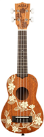 KALA, Maori - Gardenia Mahogany, Soprano, livré avec housse motif Voyage