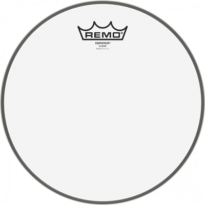 Peau Emperor transparente 16" pour caisse claire / tom sur pieds