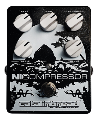 CATALINBREAD, NICOMPRESSOR SILVER ON BLACK, compresseur