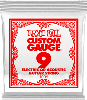 Corde Acier Plein Ernie Ball 009