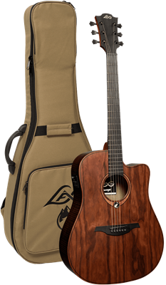 Lâg, SAUVAGE, Guitare acoustique Sauvage Dreadnought Pan Coupé Électro