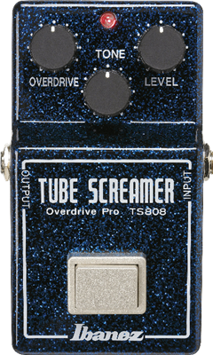 Pédale d'effet - TS808 Tube Screamer Overdrive Ibanez Anniversaire