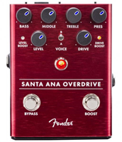 Pédale d'effet Fender Santa Ana Overdrive