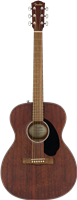 Fender, CC-60S Concert All Mahogany, Walnut Fingerboard, Natural