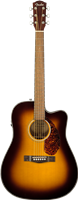 Fender, CD-140SCE Dreadnought, Walnut Fingerboard, Sunburst w/case