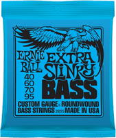 Cordes basse Ernie Ball 40-60-70-95, acier nickelé