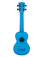 Kala, Ukulélé - Waterman, Soprano - Cobalt Blue Transparent