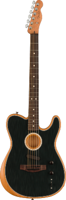Fender, Acoustasonic Player Telecaster Rosewood Fingerboard, Black