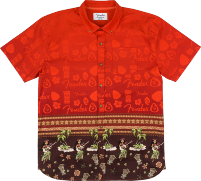 Chemise Fender  The Hawaiian Button Up - Taille L
