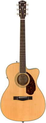 Fender, PM-3 Triple-0 Standard, Ovangkol Fingerboard, Natural w/case