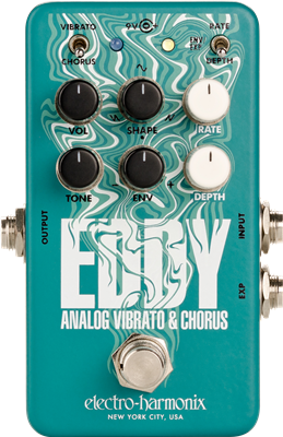 ELECTRO-HARMONIX, NANO EDDY, vibrato