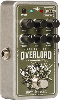 ELECTRO-HARMONIX, NANO OPERATION OVERLORD, overdrive