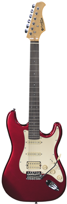 Prodipe Guitars, ST83 RA, HSS, Candy Apple Red