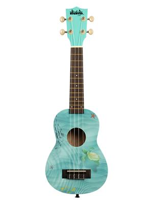 Kala, Ukulélé - Soprano (Standard) Seascape Ukadelic by Kala