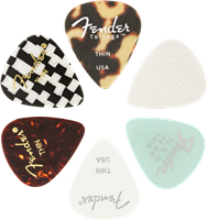 Fender Médiator 351 Shape, Material Medley, Thin, (6)