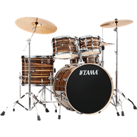 TAM IMPERIALSTAR 5PC DRUM KIT 20" COFFEE TEAK WRAP