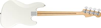 Fender, Player Jazz Bass® Left-Handed, Maple Fingerboard, Polar White