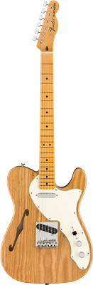 Fender, American Original 60s Telecaster® Thinline, Maple Fingerboard, Aged Natu