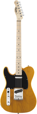 Squier, Affinity Series™ Telecaster® Left-Handed, Maple Fingerbo