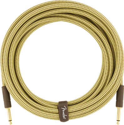 Fender Deluxe Series Instrument Cable, Straight/Straight, 18,6', Tweed