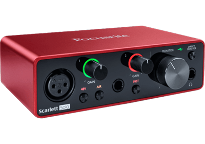 Focusrite, Interface Audio Scarlett3-Solo