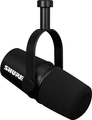 Shure, Micro podcast dynamique XLR, MV7X
