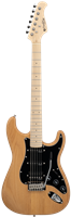 Prodipe, Guitare électrique ST93 HSS Aulne, Naturelle